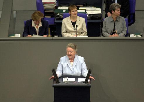 Blank, Renate; Bläss, Petra Reichstagsgebäude, Plenarsaal