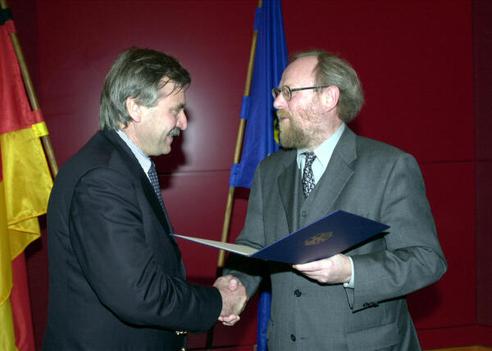 Thierse, Wolfgang; Schütz, Dietmar Reichstagsgebäude, Clubraum
