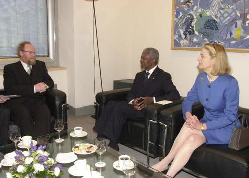 Annan, Kofi; Thierse, Wolfgang 