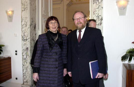 Thierse, Wolfgang; Dahl, Brigitte Reichstagspräsidentenpalais, Innenansicht