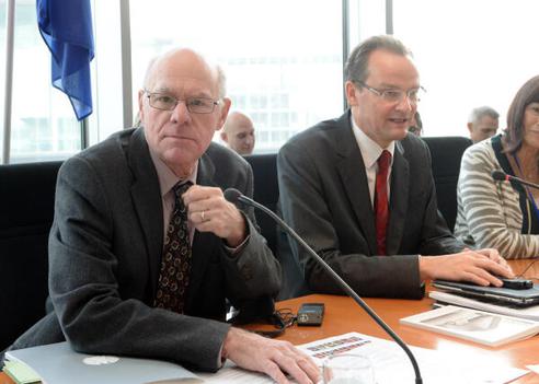 Lammert, Norbert; Krichbaum, Gunther Paul-Löbe-Haus, Sitzungssaal