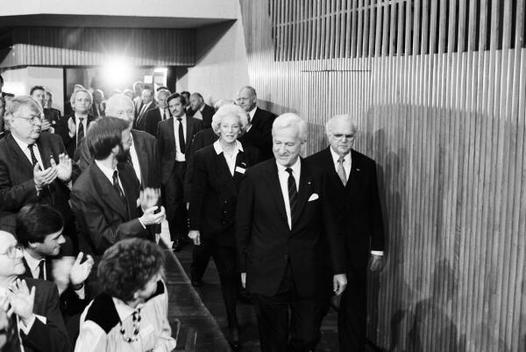 Weizsäcker, Richard von; Stücklen, Richard; Renger, Annemarie 