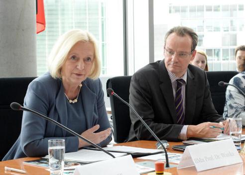 Krichbaum, Gunther; Wanka, Johanna Paul-Löbe-Haus, Sitzungssaal