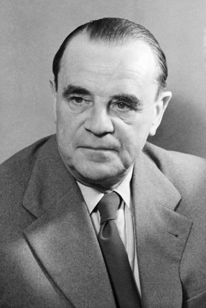 Köhler, Erich Bundestagspräsident Dr. Erich Köhler, CDU.; Von 1949 bis 1950 Präsident des Deutschen Bundestages.