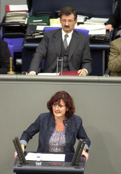 Mogg, Ursula; Solms, Hermann Otto Reichstagsgebäude, Plenarsaal
