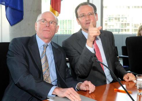 Lammert, Norbert; Krichbaum, Gunther Paul-Löbe-Haus, Sitzungssaal