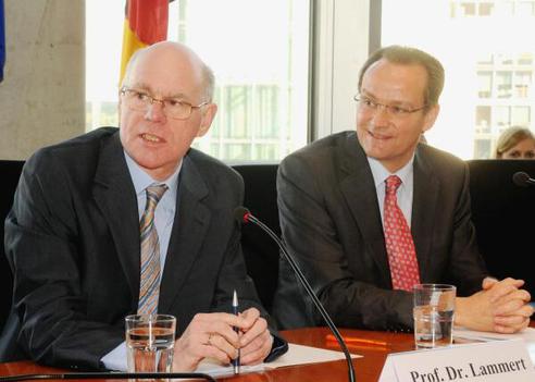 Lammert, Norbert; Krichbaum, Gunther Paul-Löbe-Haus, Sitzungssaal