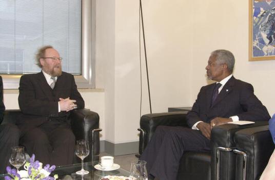 Thierse, Wolfgang; Annan, Kofi 