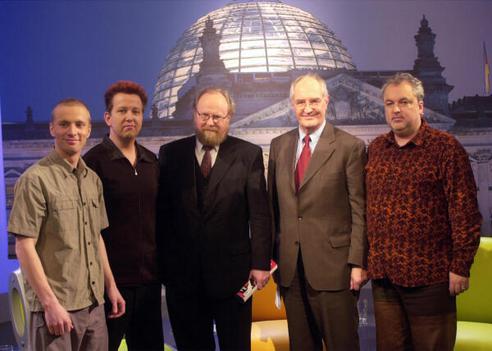 Thierse, Wolfgang; Hay, Werner; Krumbiegel, Sebastian; Baumgärtel, Thomas; Stark, Jürgen Jakob-Kaiser-Haus, Innenansicht