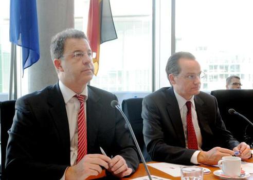 Brammertz, Serge; Krichbaum, Gunther Paul-Löbe-Haus, Sitzungssaal