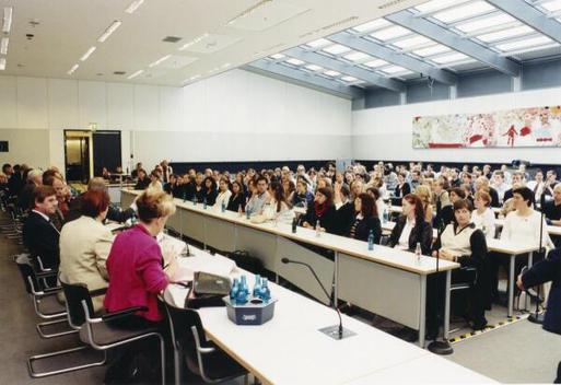 Börnsen, Wolfgang; Kornblum, John C. Reichstagsgebäude, Fraktionssaal SPD