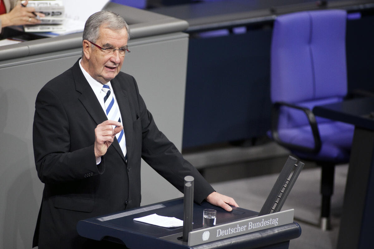 Burgbacher, Ernst Ernst Burgbacher, MdB, FDP, Parlamentarischer Staatssekretär im Bundeswirtschaftsministerium, spricht im Bundestag.
