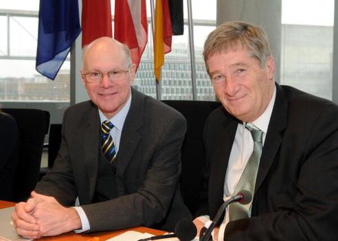 Lammert, Norbert; Lequiller, Pierre Paul-Löbe-Haus, Sitzungssaal