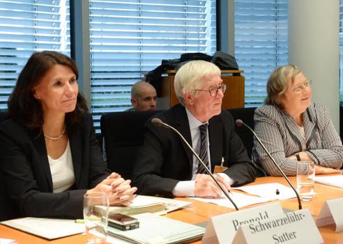 Höhn, Bärbel; Heyer, Jürgen; Schwarzelühr-Sutter, Rita Paul-Löbe-Haus, Sitzungssaal