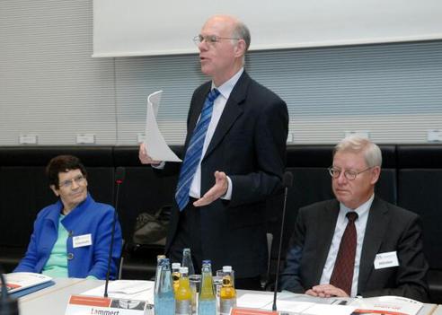 Lammert, Norbert; Süssmuth, Rita; Hörster, Joachim Reichstagsgebäude, Fraktionssaal CDU/CSU