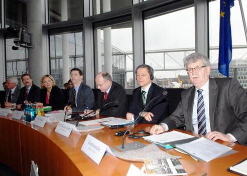 Goldmann, Hans-Michael; Ciolos, Dacian Paul-Löbe-Haus, Sitzungssaal