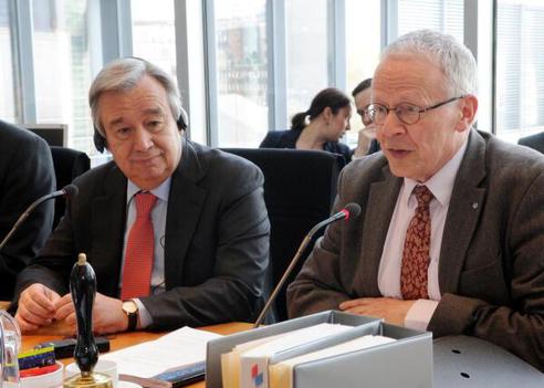 Koenigs, Tom; Guterres, António Paul-Löbe-Haus, Sitzungssaal