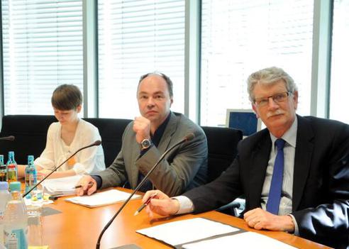 Goldmann, Hans-Michael; Wolfschmidt, Matthias; Markwardt, Anne Paul-Löbe-Haus, Sitzungssaal