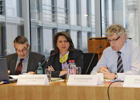 Goldmann, Hans-Michael; Aigner, Ilse Paul-Löbe-Haus, Sitzungssaal