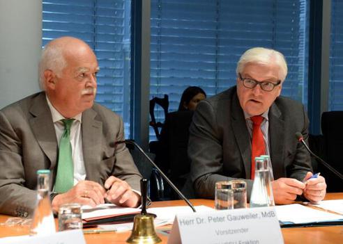 Gauweiler, Peter; Steinmeier, Frank-Walter Paul-Löbe-Haus, Sitzungssaal