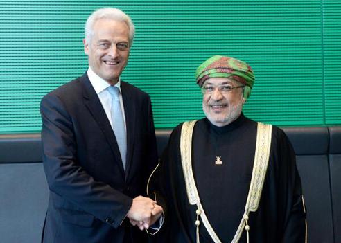 Ramsauer, Peter; Mahfoodh Al-Manthari, Yahya Reichstagsgebäude, Empfangsraum