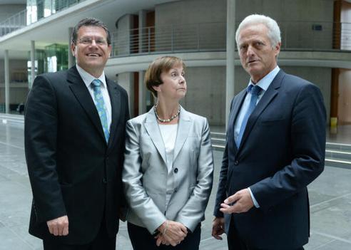 Ramsauer, Peter; Sefcovic, Maros; Gundelach, Herlind Paul-Löbe-Haus, Innenansicht
