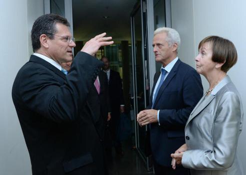 Ramsauer, Peter; Sefcovic, Maros; Gundelach, Herlind Paul-Löbe-Haus, Innenansicht
