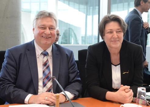 Burkert, Martin; Bulc, Violeta Paul-Löbe-Haus, Sitzungssaal