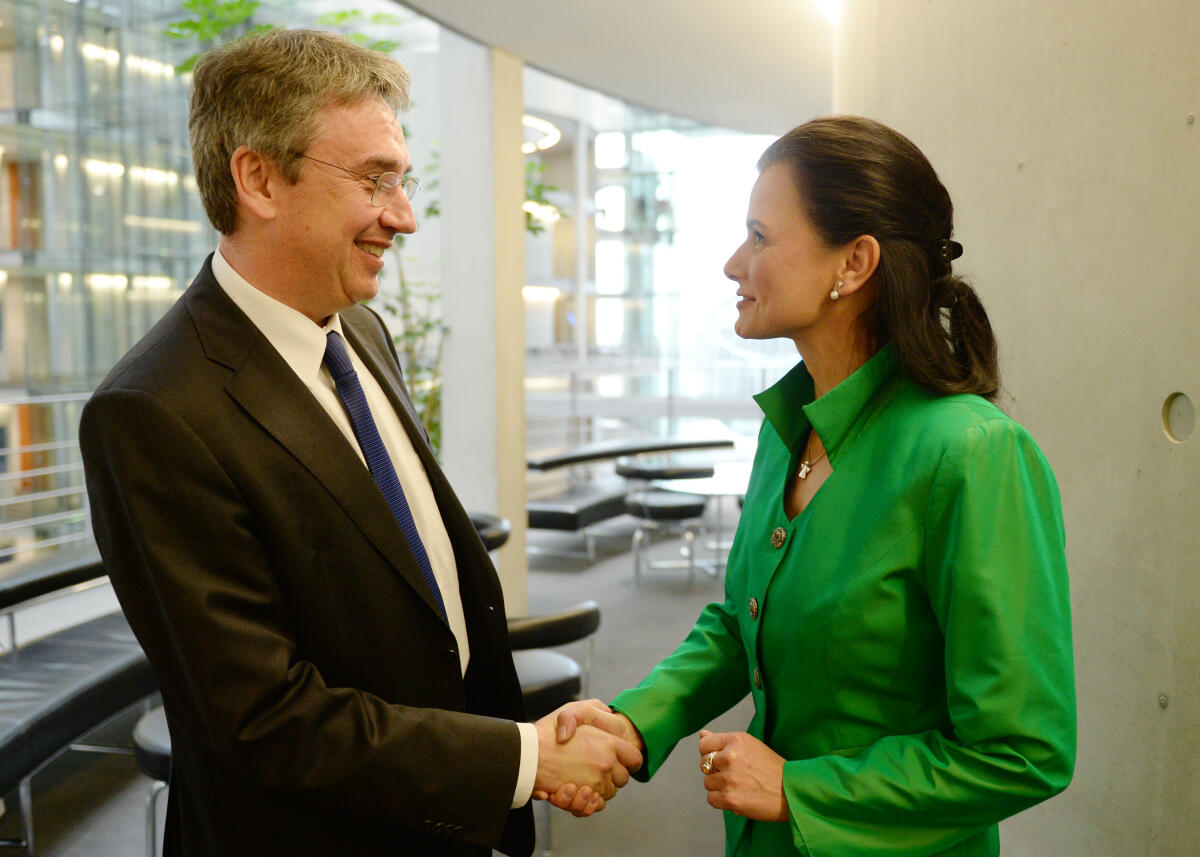 Connemann, Gitta; Mundt, Andreas Unter der Leitung der Vorsitzenden Gitta Connemann, CDU/CSU, hat der Ausschuss des Deutschen Bundestages für Ernährung und Landwirtschaft ein Gespräch mit dem Präsidenten des Bundeskartellamtes, Andreas Mundt.
