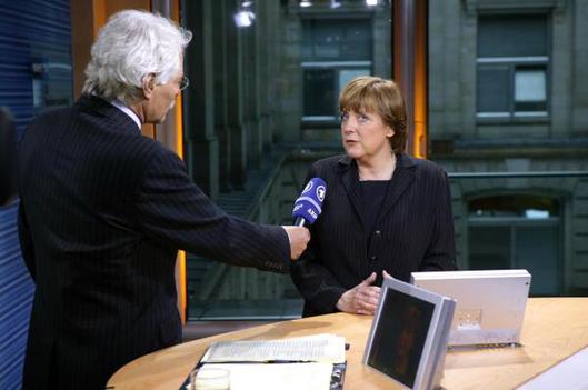 Merkel, Angela Reichstagsgebäude, Innenansicht