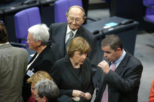 Filbinger, Hans; Merkel, Angela; Müller, Peter 