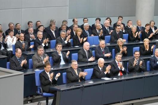 Beck, Kurt; Steinbrück, Peer; Koch, Roland; Althaus, Dieter; Teufel, Erwin; Stoiber, Edmund; Wowereit, Klaus; Platzeck, Matthias; Böhmer, Wolfgang; Milbradt, Georg; Huber, Erwin Reichstagsgebäude, Plenarsaal