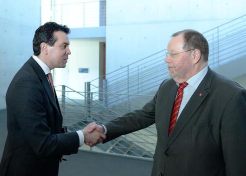 Barchmann, Heinz-Joachim; Poposki, Nikola Paul-Löbe-Haus, Sitzungssaal