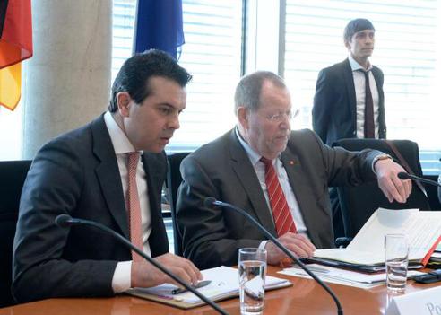 Barchmann, Heinz-Joachim; Poposki, Nikola Paul-Löbe-Haus, Sitzungssaal
