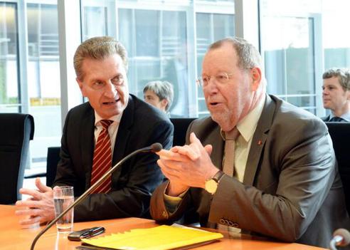 Barchmann, Heinz-Joachim; Oettinger, Günther Paul-Löbe-Haus, Sitzungssaal