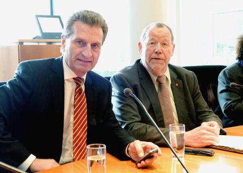 Barchmann, Heinz-Joachim; Oettinger, Günther Paul-Löbe-Haus, Sitzungssaal