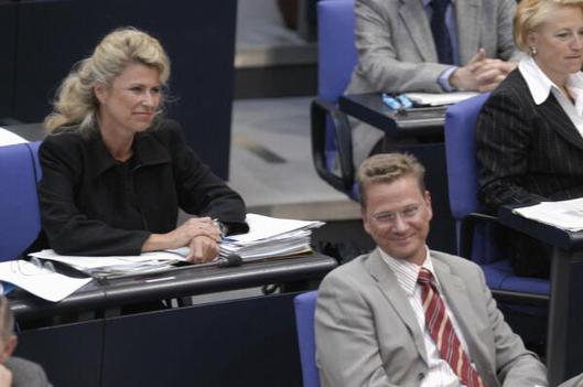 Westerwelle, Guido; Wöhrl, Dagmar G. Reichstagsgebäude, Plenarsaal