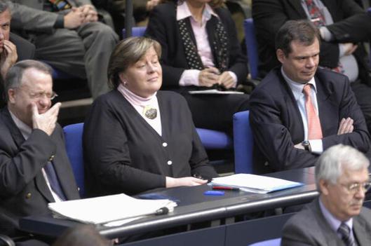 Vosshoff, Andrea Astrid; Pflüger, Friedbert Reichstagsgebäude, Plenarsaal