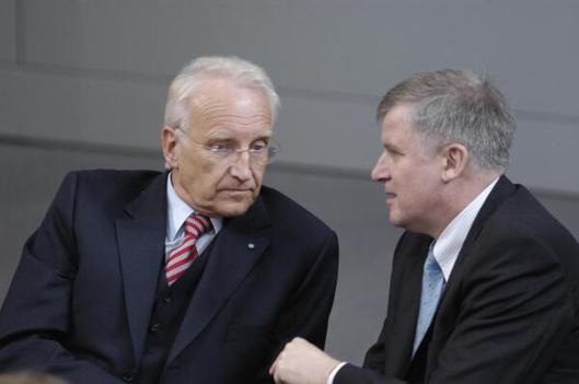 Stoiber, Edmund; Seehofer, Horst Lorenz Reichstagsgebäude, Plenarsaal