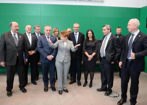 Pau, Petra; Beck, Volker Reichstagsgebäude, Empfangsraum