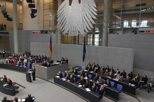 Schröder, Gerhard Reichstagsgebäude, Plenarsaal