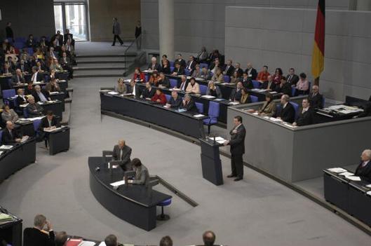 Schröder, Gerhard Reichstagsgebäude, Plenarsaal