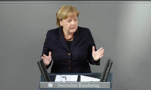 Merkel, Angela Reichstagsgebäude, Plenarsaal