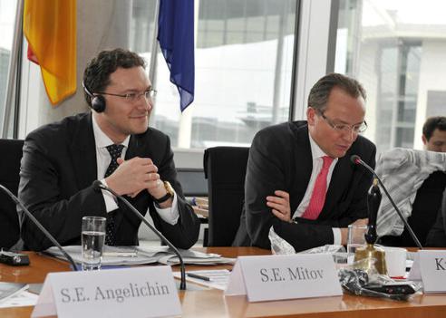 Krichbaum, Gunther; Mitov, Daniel Paul-Löbe-Haus, Sitzungssaal