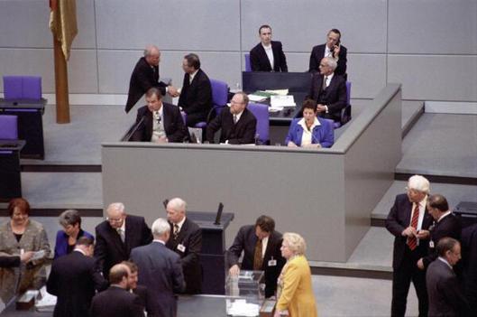 Thierse, Wolfgang Reichstagsgebäude, Plenarsaal