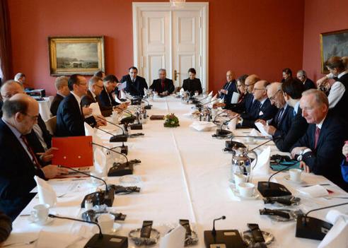 Krichbaum, Gunther; Cazeneuve, Bernard Reichstagspräsidentenpalais, Innenansicht