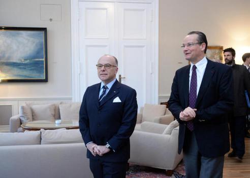 Krichbaum, Gunther; Cazeneuve, Bernard Reichstagspräsidentenpalais, Innenansicht