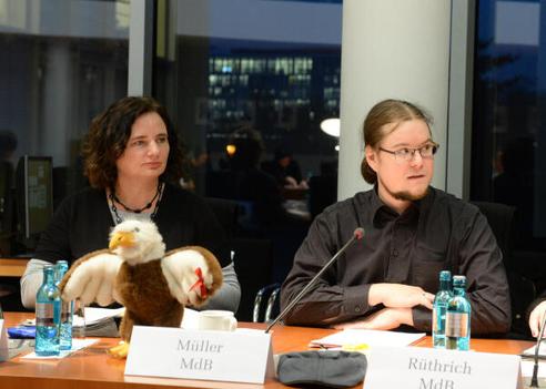 Walter-Rosenheimer, Beate; Müller, Norbert Paul-Löbe-Haus, Sitzungssaal