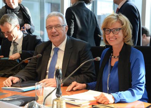 Wöhrl, Dagmar G.; Mimica, Neven Paul-Löbe-Haus, Sitzungssaal