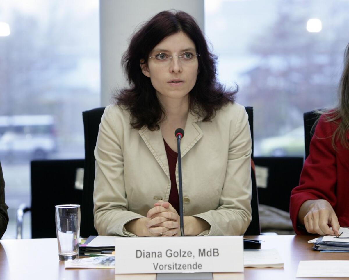 Abgeordnete Diana Golze, DIE LINKE., Vorsitzende der Kommission zur Wahrnehmung der Belange der Kinder am 05.11.2008 Golze, Diana Abgeordnete Diana Golze, DIE LINKE., Vorsitzende der Kommission zur Wahrnehmung der Belange der Kinder am 05.11.2008